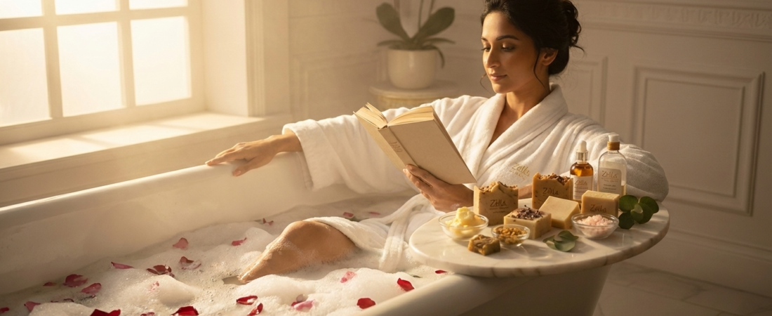 دليلكِ الكامل لروتين “الشاور الملكي” (Everything Shower): خطوات سرية لنعومة وبشرة زجاجية من الرأس للقدمين